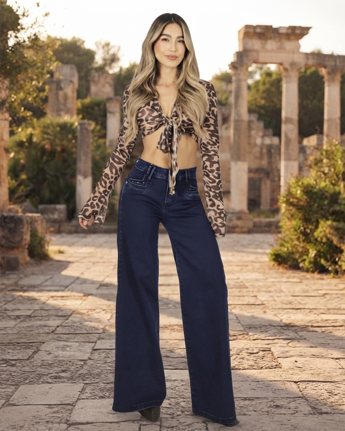 Jeans Portugal Palazzo